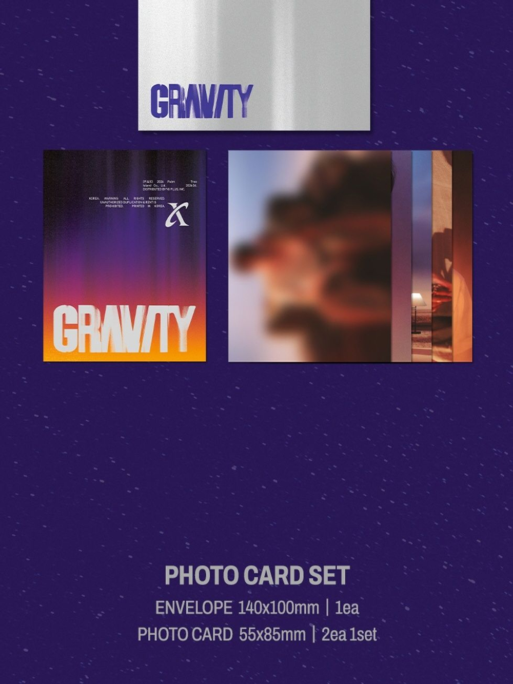 (ПРЕДЗАКАЗ) Альбом XIA (KIM JUN SU) - GRAVITY 5th Full Album SOLAR (LIMITED) Version