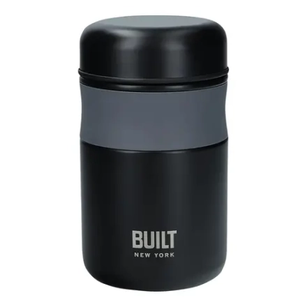 BUILT Контейнер для пищевых продуктов емкостью 490 мл, черный. BLTJAR490BLK
