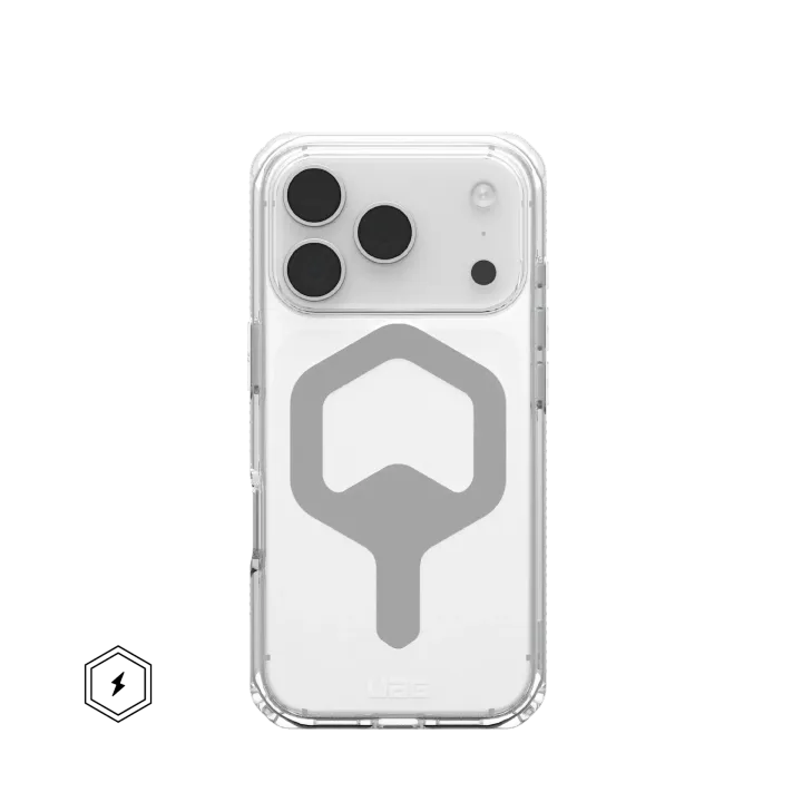 UAG Plyo with MagSafe Series Case for Apple iPhone 17 Pro Ice/Silver (Прозрачный)