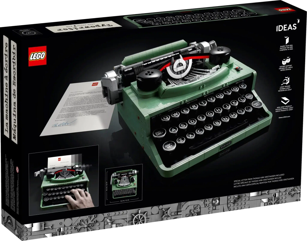 Конструктор LEGO Ideas 21327 Печатная машинка