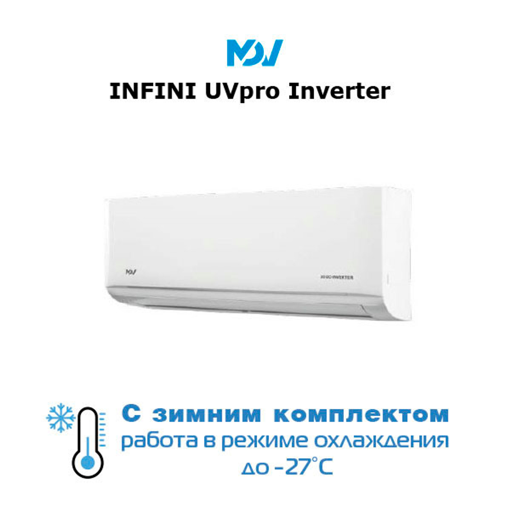MDV MDSAL-24HRFN8 / MDOAG-24HFN8 / -27 кондиционер с зимним комплектом