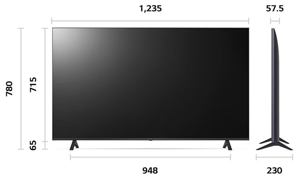 ЖК-телевизор LG 55UR78006LK