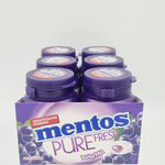 Mentos жевательная резинка Pure fresh виноград, (54х6) 324 г