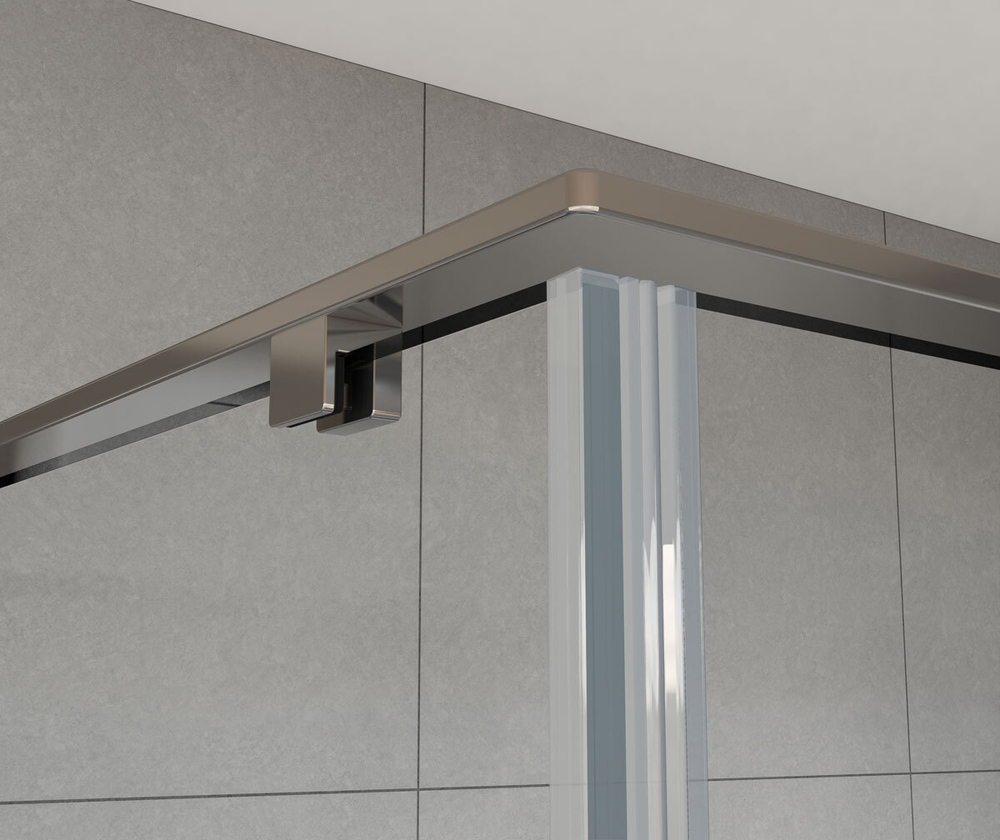 Душевой уголок Арно (Arno) VSR-1A9015CL, 1500*900, хром, стекло прозрачное,