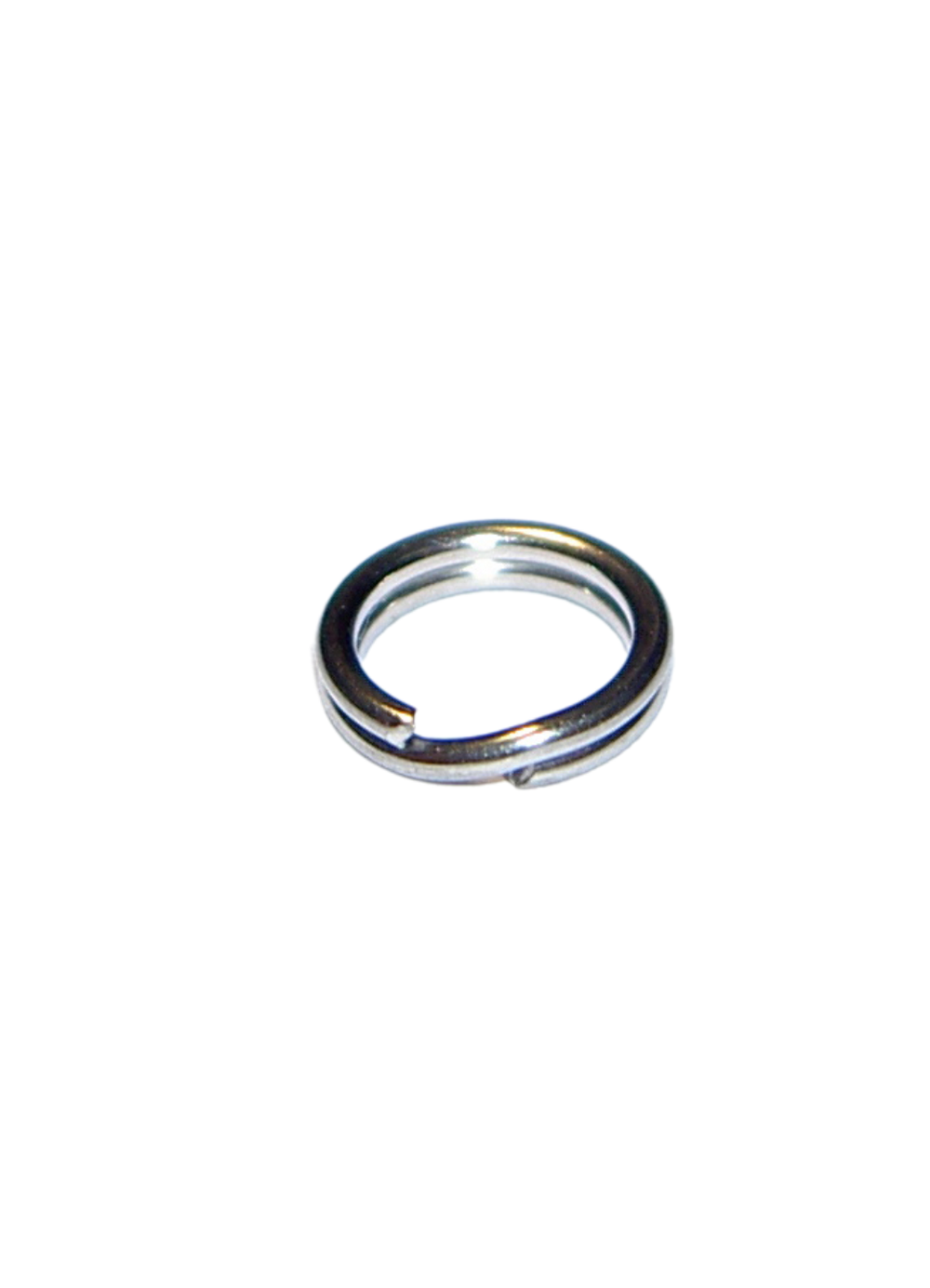 Заводное кольцо Fish Crystal  SLIM SPLIT RING 6010 №7 ( 5 упаковок )