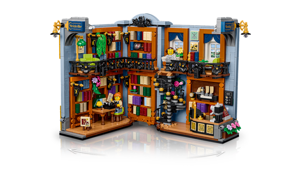 Конструктор LEGO Icons 11379 Bookstore: Book Nook