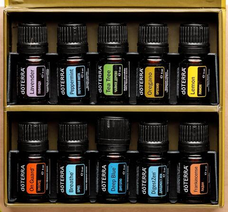«Семейный набор» эфирных масел doTERRA, 10x5 мл