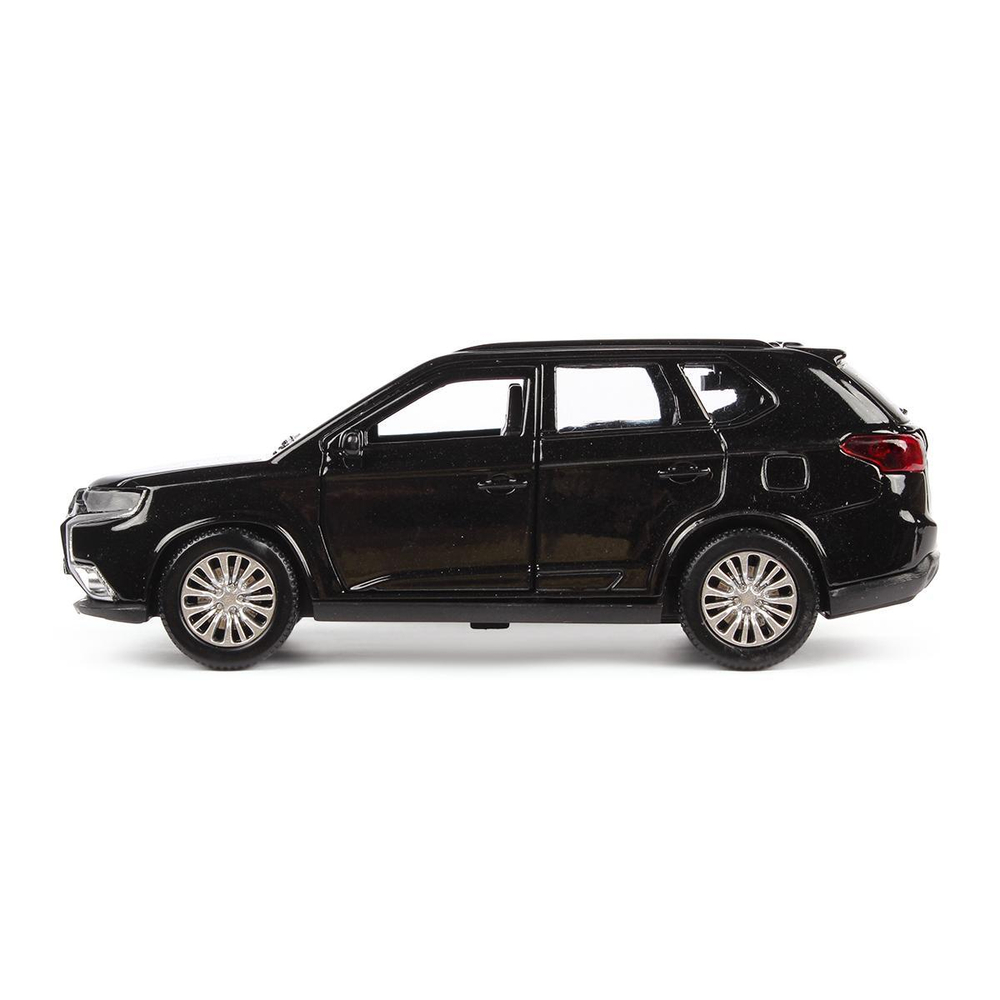 Модель ин. мет. "Mitsubishi Outlander" 12см, открыв. двери, черный в коробка OUTLANDER-BK (Технопарк)