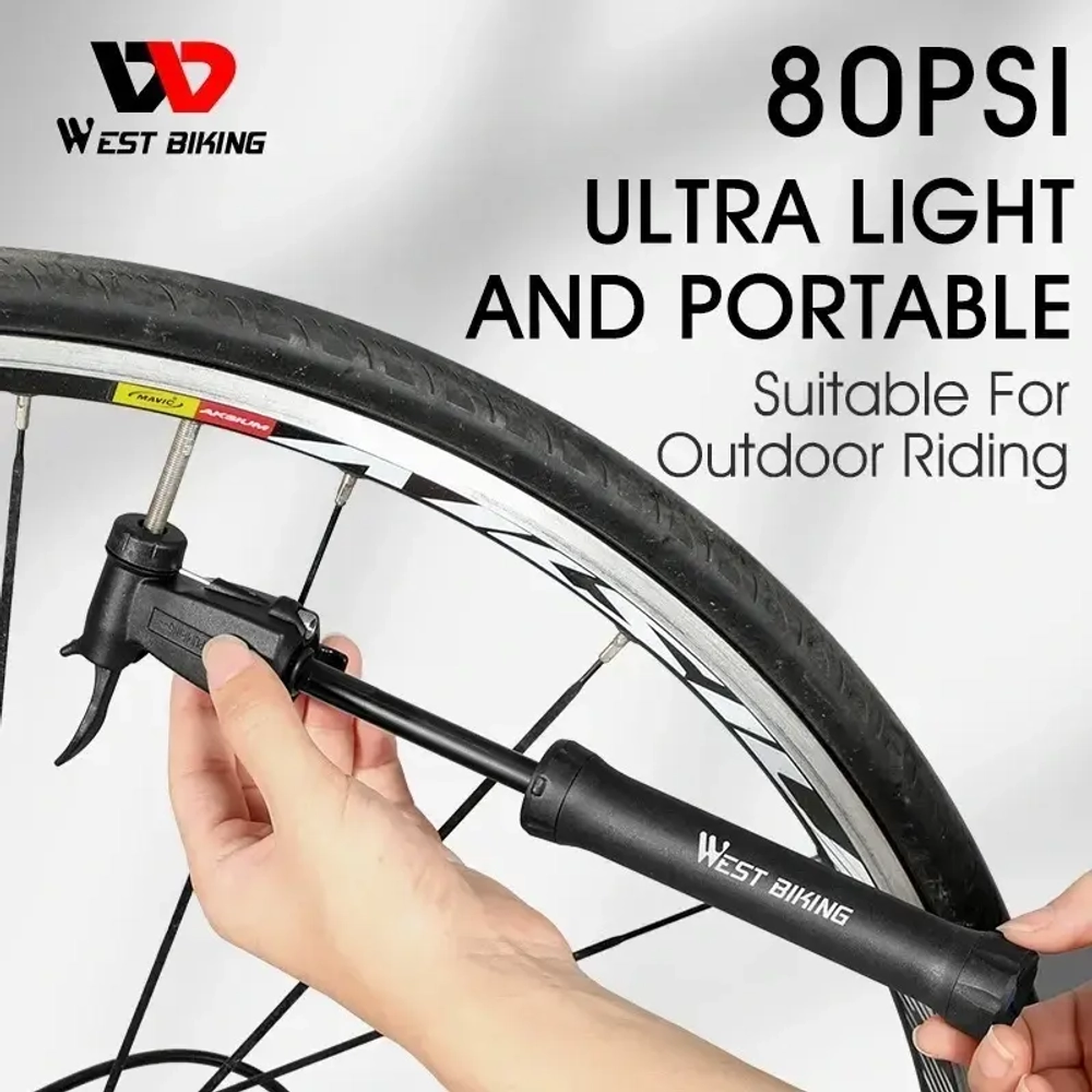 Насос ручной велосипедный West Biking, YP0711115