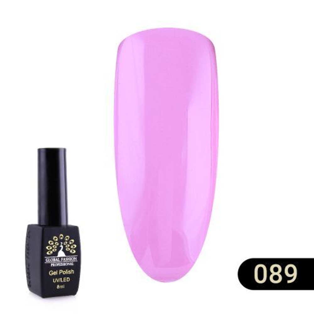 Гель лак BLACK ELITE 089, Global Fashion 8 мл