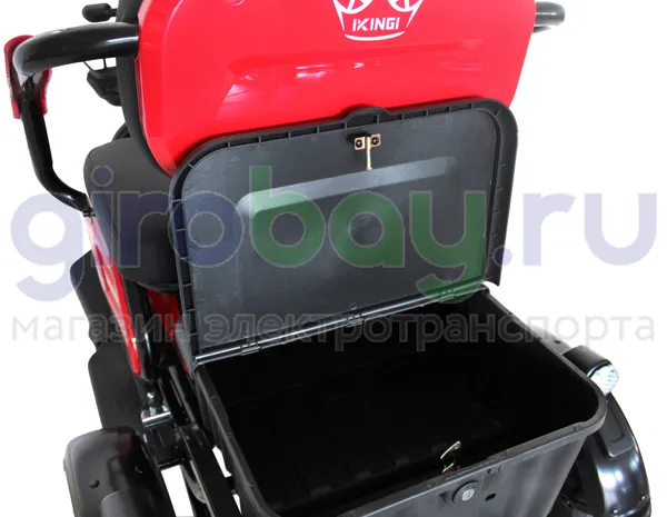 Электроскутер IKINGI SIBTRIKE 1000W (60V/25Ah) - Красный фото №15