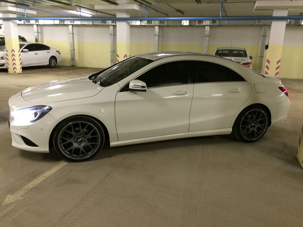 W217 200 CDI & BBS CH-R 19" satin tinatium