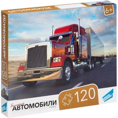 Пазл 120эл. "Автомобили" RI1207C (Dream Makers)