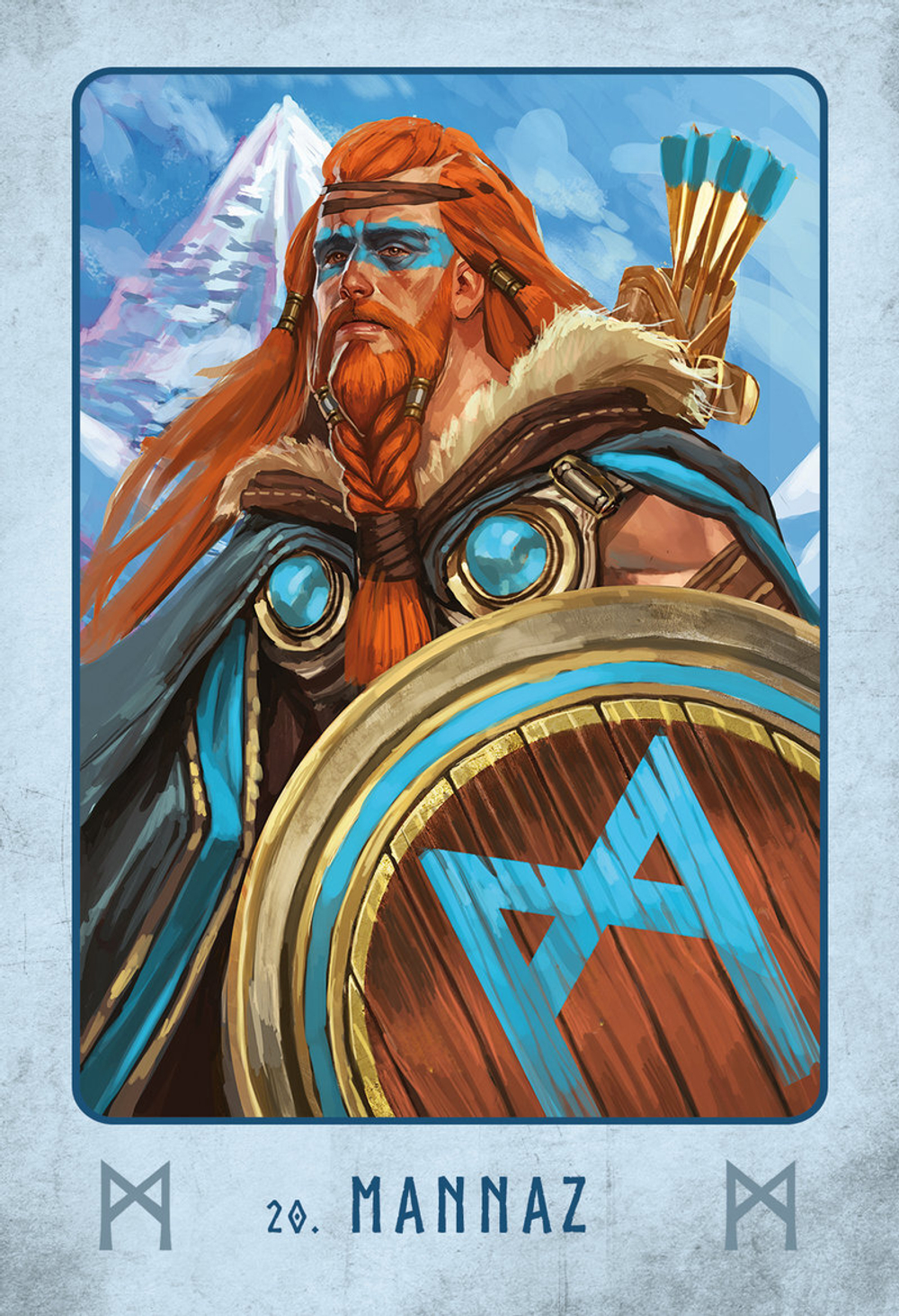 Viking Oracle. Wishdom of the Ancient Norse / Оракул Викингов. Мудрость древних скандинавов