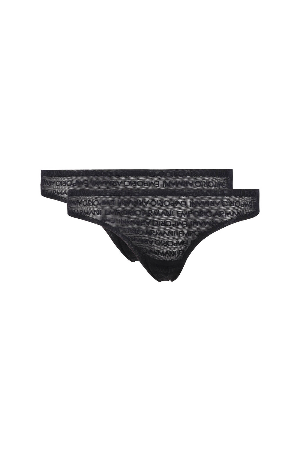 Трусики 2 пары Emporio Armani - черный(163337 3F204)