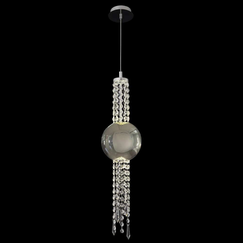 Светильник подвесной Crystal Lux NAVAJO SP3W LED CHROME