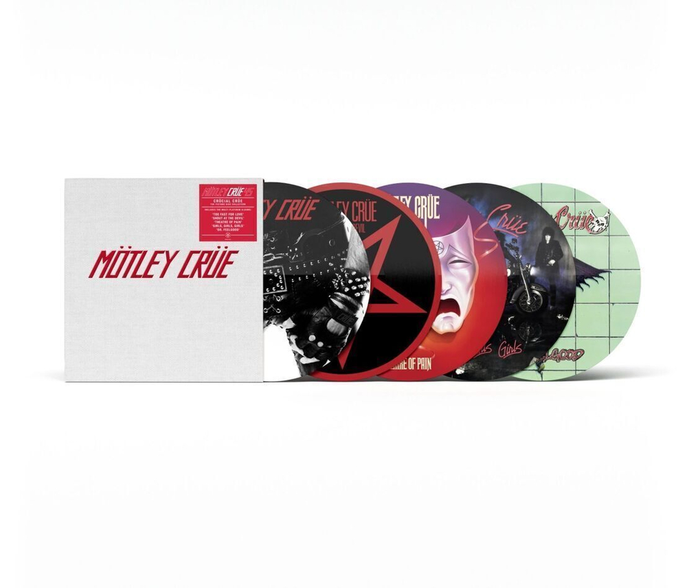 Motley Crue / Crucial Crue (The CD Collection 1981-1989)(Deluxe Edition)(5CD)