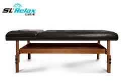 Массажный стол Relax Comfort черная кожа