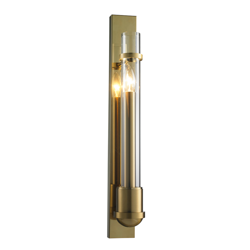 Настенный светильник 88042W brass