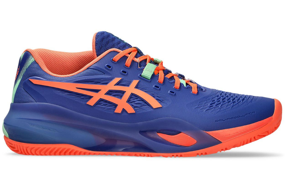 Мужские кроссовки для падела Asics Gel-Resolution X Padel - dark cobalt/vivid coral