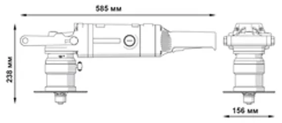 Хвостовик Weldon 32 мм для коронок Karnasch