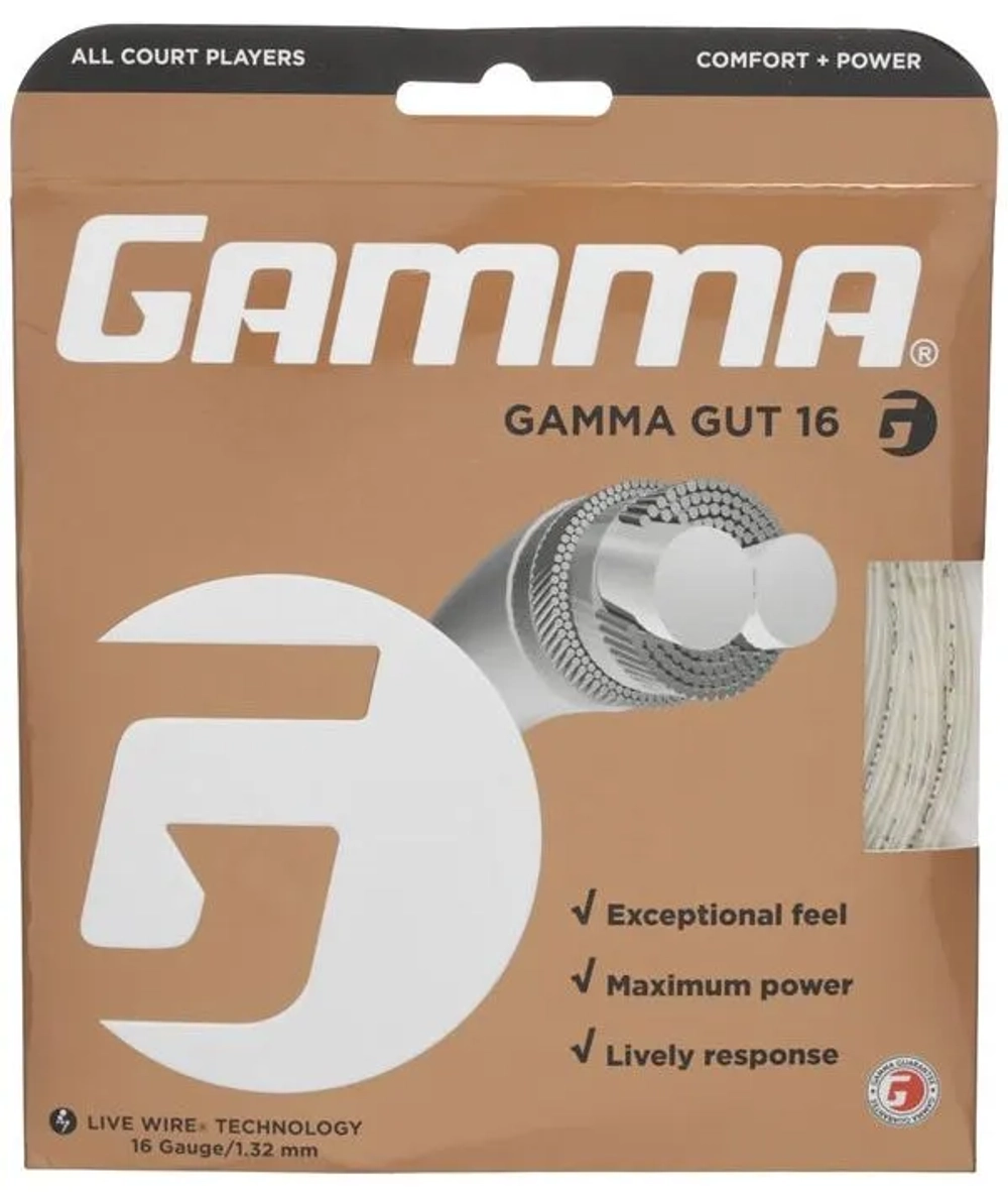 Струны теннисные Gamma Gamma Gut (12,2 m)