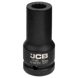 Головка ударная глубокая 16мм (12гр.), 3/4'' JCB JCB-46810016