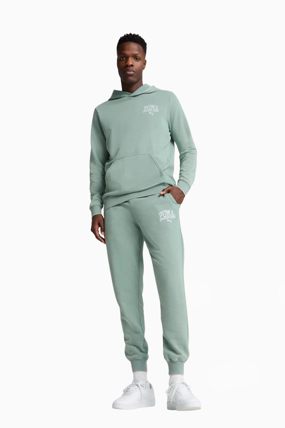 Штаны Puma Classics Washed - зеленый