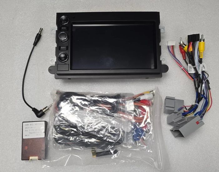 Магнитола для Ford Explorer, Edge, Expedition, Mustang, F150 2004-2014 - Kuberg Android 14, Быстрая, SIM-слот