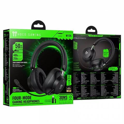 Игровые наушники Hoco W125 4 режима 2.4G USB + 2.4G Type-C + Bluetooth + AUX