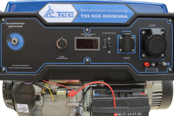 Бензогенератор 7,8 кВт TSS SGG 8000EHNA в кожухе МК-1.1