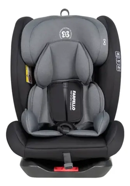Автокресло детское Le 5 ISOFIX (Black/Grey) серо-чёрный