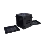 Ударопрочный пластиковый Рэковый кейс 12 юнитов KZCASE@RACK12U