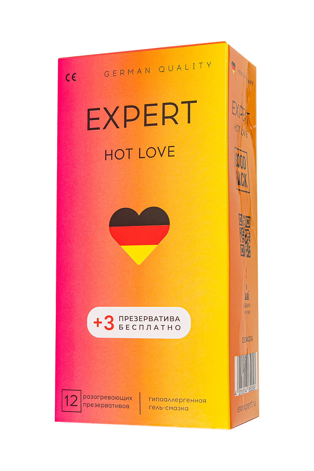 Презервативы Expert Hot Love с разогревающим эффектом №15