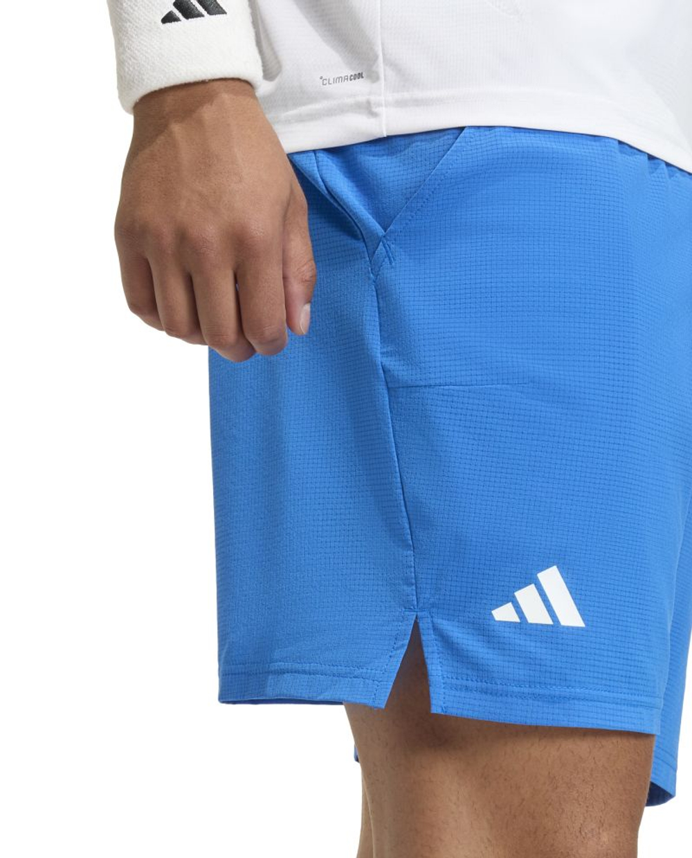 Теннисные шорты Adidas Climacool Ergo Shorts 7'' - glow blue