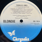 Blondie ‎– Parallel Lines (Англия 1978г.)