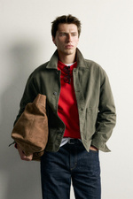 КУРТКА-РУБАШКА СВОБОДНОГО КРОЯ С КАРМАНАМИ — ZARA · 1063/502