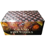 Батарея салютов Grand fireworks (PR-150-25) от Белый Тигр, 150 выстрелов, 25 мм