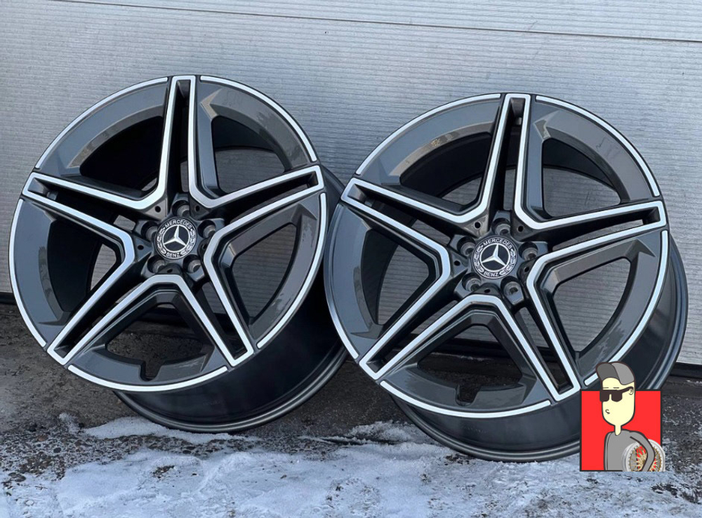 Комплект дисков Mercedes GLS 22x9.5/11.5 et45/47 5x112