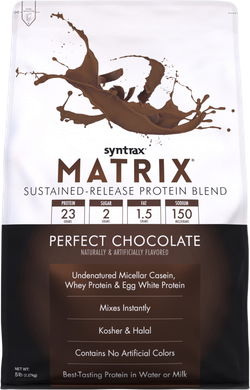 Syntrax Matrix 907 гр , Многокомпонентный протеин , Концентрат + Казеин