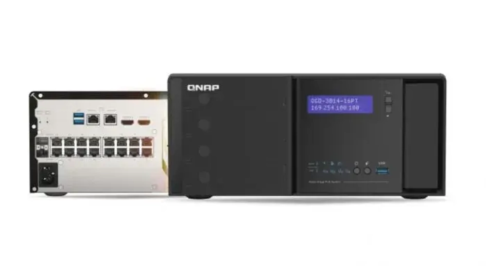 Коммутатор QNAP  QGD-3014-16PT-8G