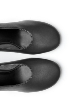 Massimo Dutti Кожаные туфли на высоком каблуке - Limited Edition, серый