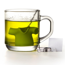 Емкость для заваривания чая tea shirt, зеленая