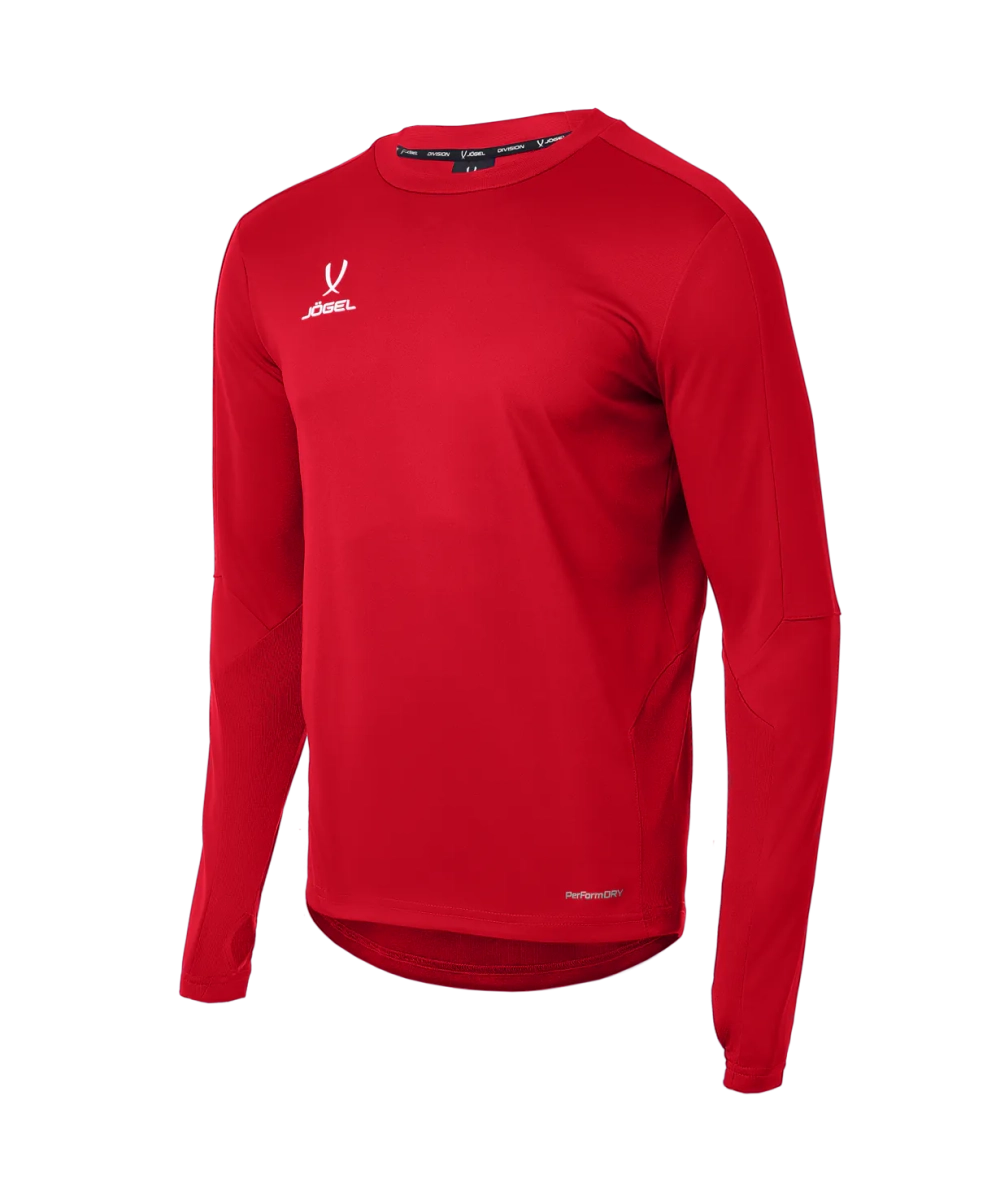 Джемпер тренировочный DIVISION PerFormDRY Pro Training Top, красный