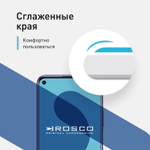 Защитное стекло ROSCO для Honor 30S оптом (арт. HW-H30Srus-FSP-GLASS-BLACK)
