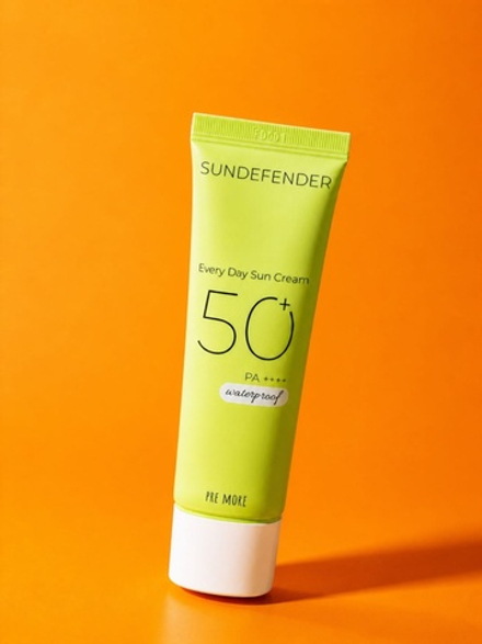 PRE MORE Waterproof SUNDEFENDER Every Day Sun Cream SPF 50+ PA++++, 50ml