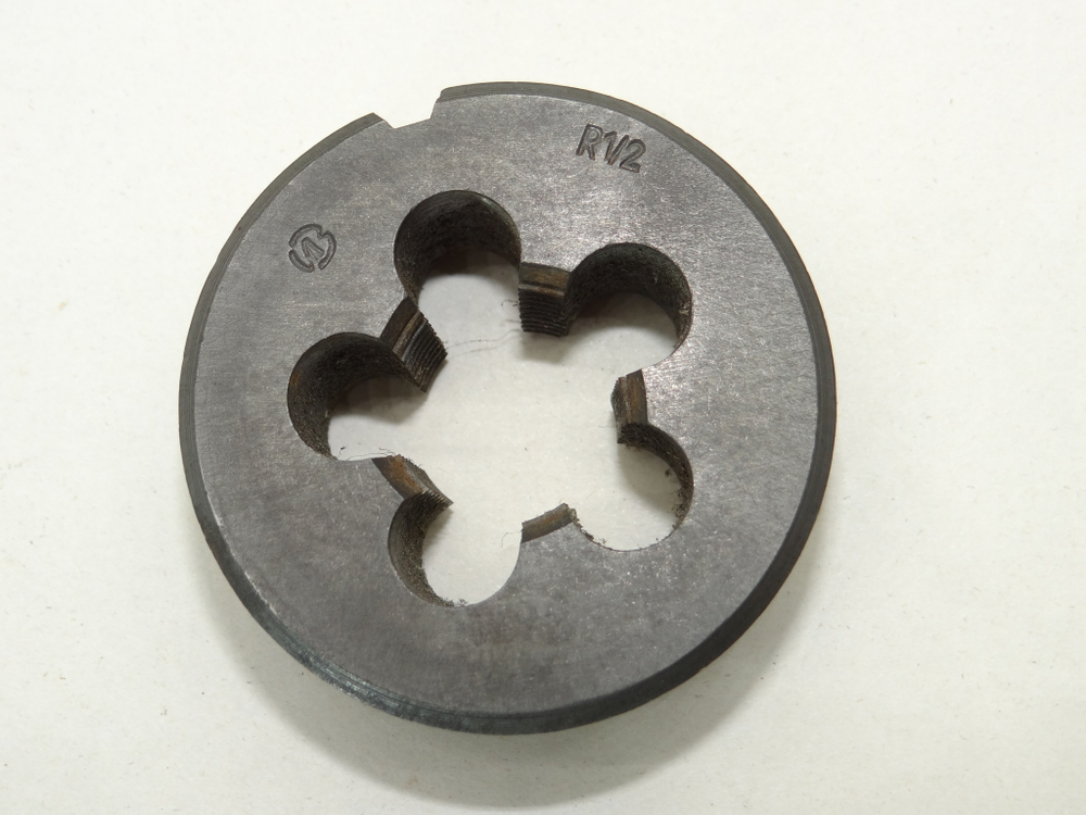Плашка R1/2" коническая трубная d=55мм
