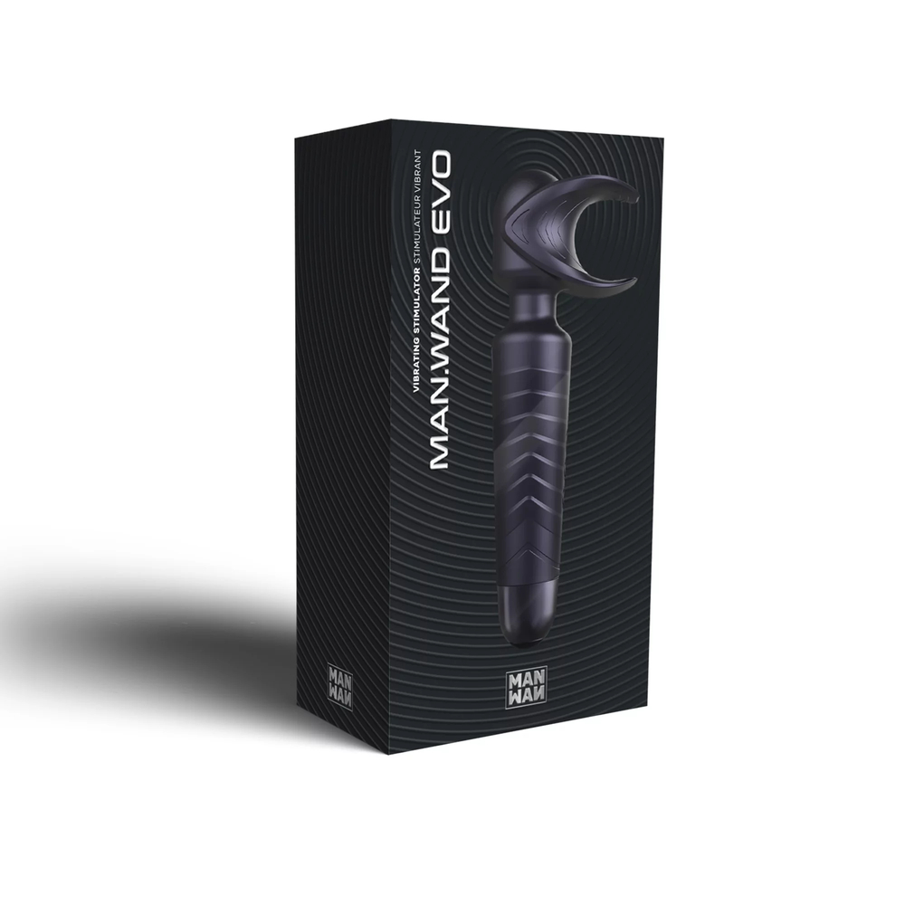 Manwan MAN.WAND EVO-BLACK PLUM - Вибромассажёр для мужчин