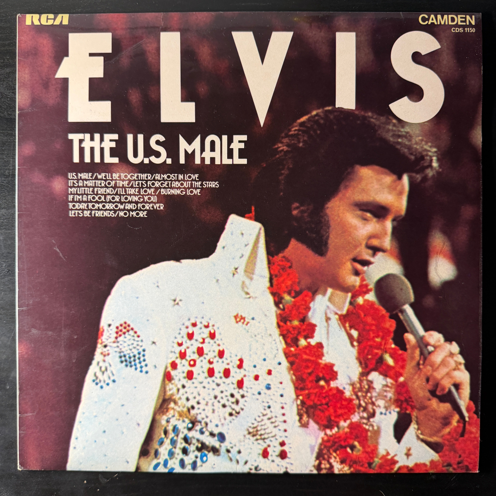 Elvis ‎– The U.S. Male (Англия 1975г.)