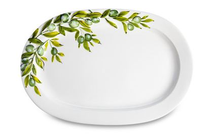 Блюдо 43х30х4см Edelweiss Оливки